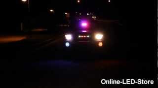 PoliceUndercover POV Vehicle LED Warning Lights Impressive Setup on 2011 Toyota Tacoma [upl. by Mariandi]