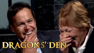 Top 3 Times Laughter Has Erupted In The Den  COMPILATION  Dragons Den [upl. by Hnao]