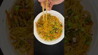 Easy Chings Secret Veg Hakka Noodles Recipe  ASMR Cooking shorts [upl. by Nairim]