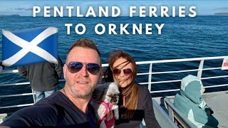 Pentland Ferries to the Orkney Islands Scotland [upl. by Athallia115]