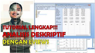 Tutorial Uji Normalitas Dengan Eviews Lengkap dan Mudah [upl. by Nylloh]