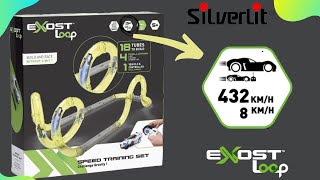 Unboxing and Detailed review of Silver lit Exost Loop  Car Track  EXOST LOOP Speed Training Set [upl. by Irrac]