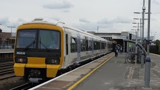 Class 466465465 departing Tonbridge [upl. by Lyj]