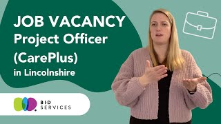 Job Vacancy  Project Officer CarePlus in Lincolnshire [upl. by Wendolyn]