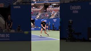 Jannik Sinner il warm up prima del 3° turno contro OConnell  Us Open 2024 [upl. by Zena157]