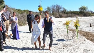 Eloping on the Beach  Charleston SC [upl. by Kristina]