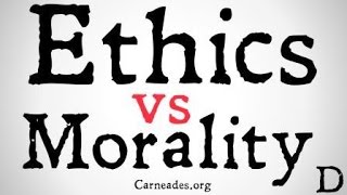 Ethics vs Morality Philosophical Distinctions [upl. by Assenar]