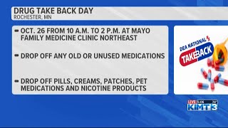 Drug Take Back Day scheduled for Oct 26 [upl. by Nuoras700]