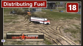 Distributing Our Own Fuel  Ep 18  Workers and Resources Soviet Republic [upl. by Bibbye]