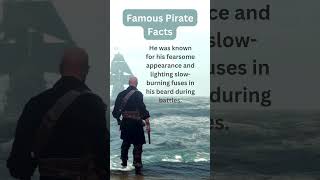 FAMOUS PIRATE FACTS  shorts [upl. by Coleen]