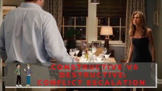 Constructive vs Destructive Conflict Escalation  The Break Up 2006 [upl. by Janice]