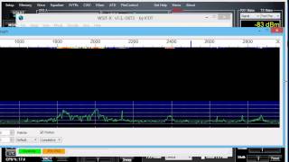 WSJTX with PowerSDR simple setup [upl. by Emyle]