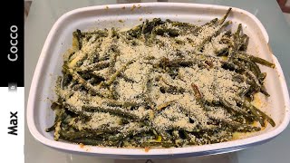 FAGIOLINI GRATINATI  Contorni di Verdure [upl. by Abbotsen]