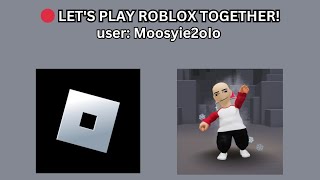 🔴 PLAYING RANDOM GAMES  PLAY ROBLOX WITH ME [upl. by Wisnicki]