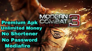 Descargar Modern Combat 3 Fallen Nation para Android APK  Obb  Free Download MC3 APK  SD Caché [upl. by Nosneh]