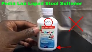 ✅ How To Use Pedia Lax Liquid Stool Softener Review [upl. by Herrah]