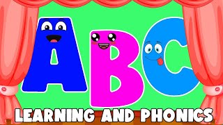 ABC Phonics Song  ABC Song  Learn Alphabet  Fun Learning Videos For 4 Year Olds  BairnPedia [upl. by Franciskus]