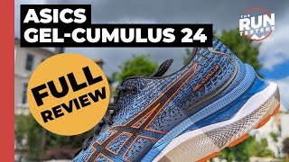 Asics GelCumulus 24 Full Review A daily trainer that focuses on comfort [upl. by Donohue]