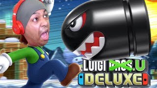 MAN FORGET MARIO ITS ALL ABOUT THE HOMIE LUIGI SUPER LUIGI BROS U DELUXE [upl. by Wilmette]