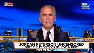 Dr Jordan Peterson discusses God’s existence praying and faith with Piers Morgan [upl. by Yttel117]