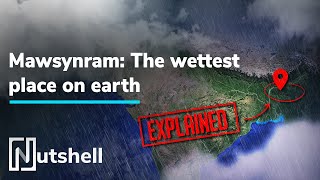 Why is Mawsynram the wettest place on earth  Meghalaya Rains  Nutshell [upl. by Eenolem432]