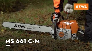 Die STIHL Motorsäge MS 661 CM  Langfassung [upl. by Erot]