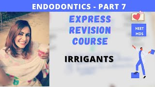 irrigants in endodontics [upl. by Alekin]