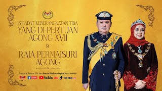 LANGSUNG Istiadat Keberangkatan Tiba Seri Paduka Baginda Yang DiPertuan Agong XVII  31 Jan 2024 [upl. by Burns]