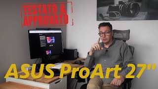 Monitor per la fotografia spendendo meno di € 500 ASUS ProArt PA278QV [upl. by Felske]