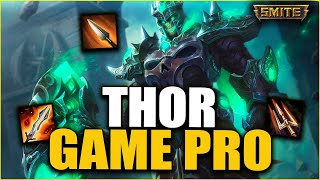 CELA SE JOUE A UN POIL DE CUL  ► GAME PRO THOR ADAPTING JUNGLE SUR SMITE SAISON 11 [upl. by Ardnaeed]