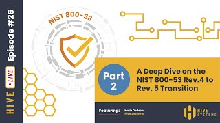 A Deep Dive on the NIST 80053 Rev4 to Rev 5 Transition  Part 2 [upl. by Rego]