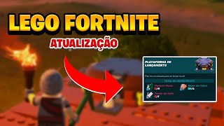 TUDO SOBRE A ATUALIZAÇÃO DO LEGO FORTNITE [upl. by Eelannej]