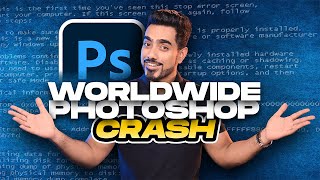 Photoshop Crashed Worldwide Fix It Before Youre Next  Frozen Splash Screen [upl. by Pavier942]