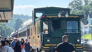 Winnipesaukee Scenic Railroad Labor Day Chase FIRST EVER CHASE OF DEER PARK 4700 [upl. by Arihsaj37]