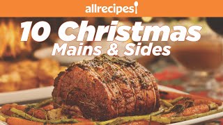 10 Easy Christmas Dinner and Side Dish Recipes  Allrecipes [upl. by Arualana]