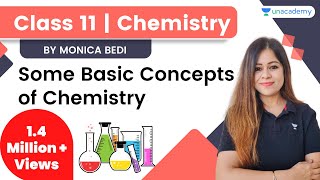 Some Basic Concepts of Chemistry  L1  Class 11 Chemistry  Monica Bedi [upl. by Kent]