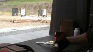 Shooting a 1860 colt army revolver FPietta [upl. by Nidya]