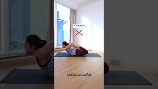 How to do Dhanurasana  Bow Pose Tip amp common mistakes bowpose yogaasanas beginnersyoga [upl. by Arrekahs]