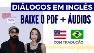 Diálogos em Inglês para Iniciantes Com Tradução BÁSICO [upl. by Ehcar71]