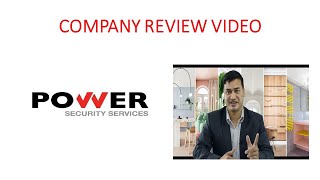 Information video about Power security services in UAE [upl. by Brindle]