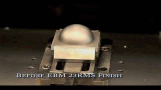 Sodick Electron Beam Machine Video [upl. by Airbmac]