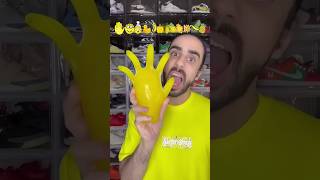 Food ASMR Eating a Hand and all Yellow snacks asmr food asmrfood asmreating satisfying [upl. by Ellerred159]