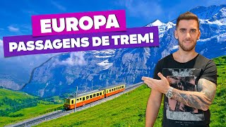 Onde comprar passagens de trem na EUROPA O lugar mais barato e o melhor Várias dicas [upl. by Benjy377]