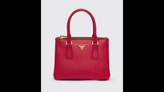 PRADA Galleria Saffiano leather mini bag 1BA896 NZV F068Z [upl. by Zeni480]