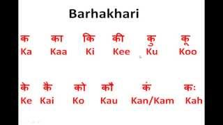 How to WriteSpeakRead Hindi Barakhadi  Ka Kaa Ki Kee  12 Sounds [upl. by Suivatram]