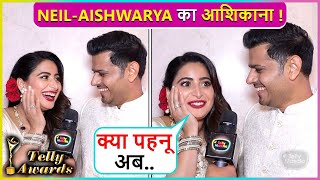 Humein Koi Umeed Neil Bhatt amp Aishwarya Sharma Fun Interview  Indian Telly Awards 2023 [upl. by Ettore175]