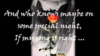 She Believes In Me  Kenny Rogers  with lyrics [upl. by Sabsay]