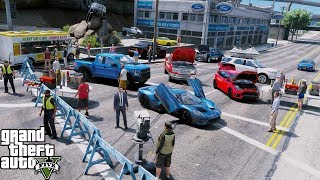 GTA 5 Real Life Mod 121 Ford Dealership Grand Opening [upl. by Daloris580]