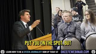 quotWhat are you afraid ofquot James OKeefe Speaks at TPUSA University of Pittsburgh [upl. by Poppas]