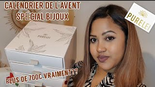 Calendrier de lavent PURELEI 2021 Spécial Bijoux  Plus de 700 € de produits vraiment 🤔 [upl. by Nivrag623]